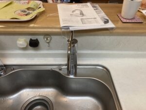 愛知キッチン取付け隊　アルカリイオン整水器の工事　施工後